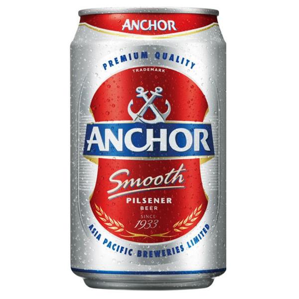 Anchor Smooth Beer 323ml x 24 cans