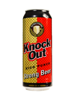 Knockout beer 500ml x 24 cans