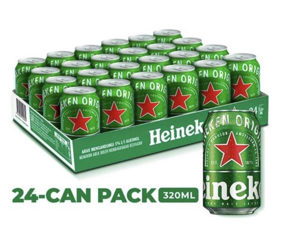 Heineken 320ml x 24 Cans